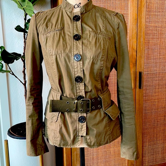 Zara Jackets & Blazers - Vinatage Zara military blazer